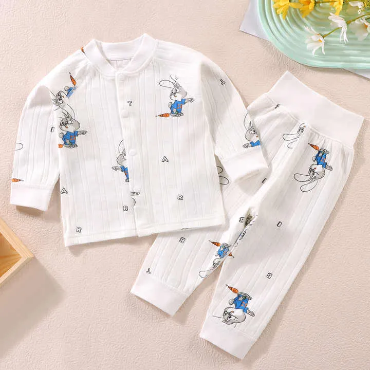 ملابس داخلية للأطفال بيجامات  Cotton Pajamas Spring Baby