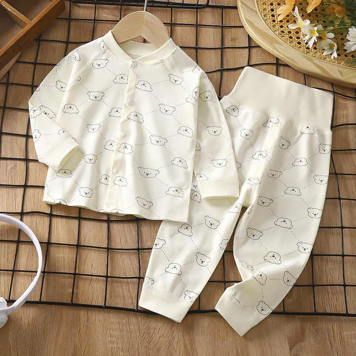 ملابس داخلية للأطفال بيجامات  Cotton Pajamas Spring Baby