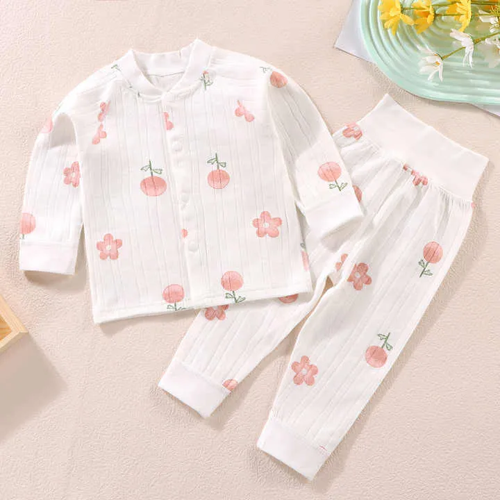 ملابس داخلية للأطفال بيجامات  Cotton Pajamas Spring Baby
