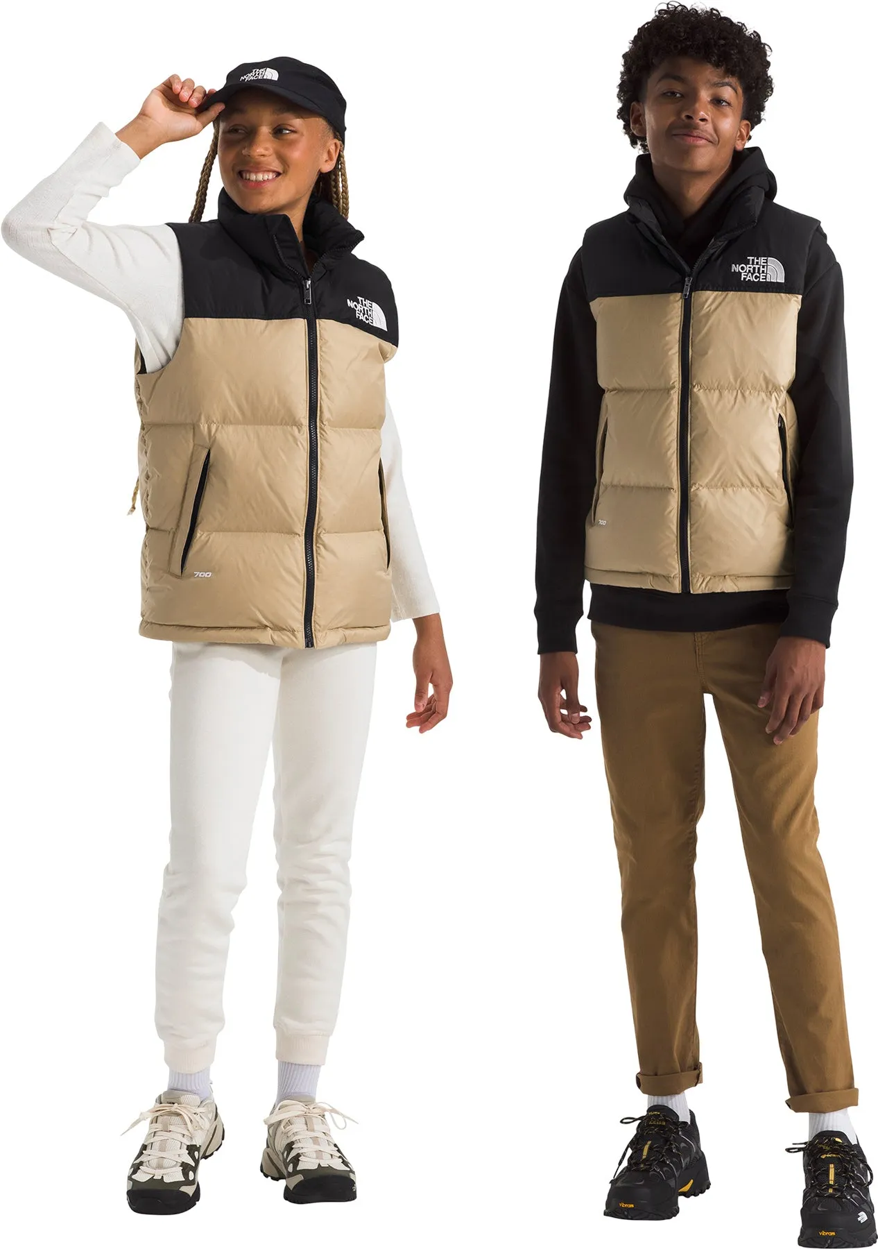 1996 Retro Nuptse Vest - Big Kids|-|Veste 1996 Retro Nuptse - Grand enfant
