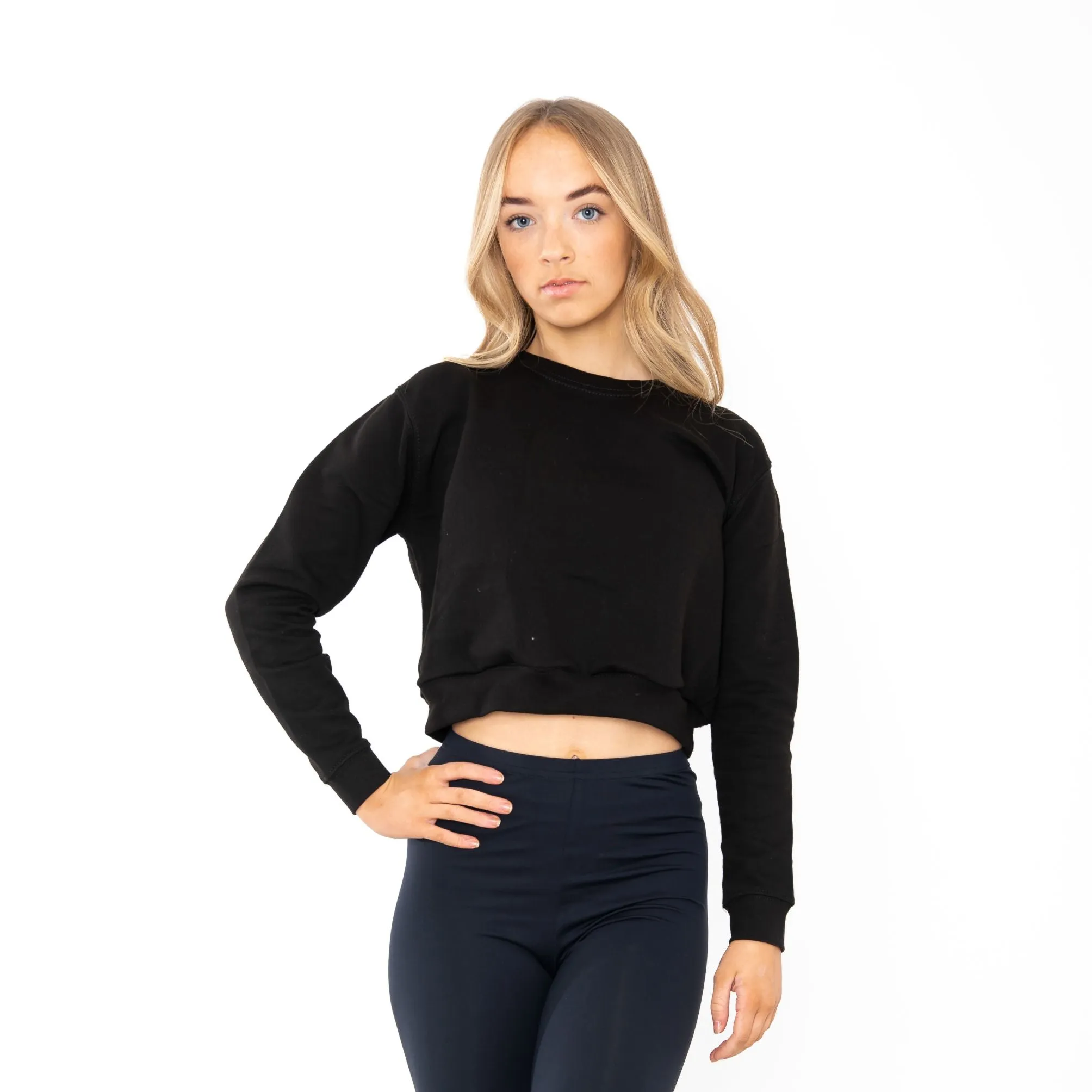 Adult Cropped Sweatshirt