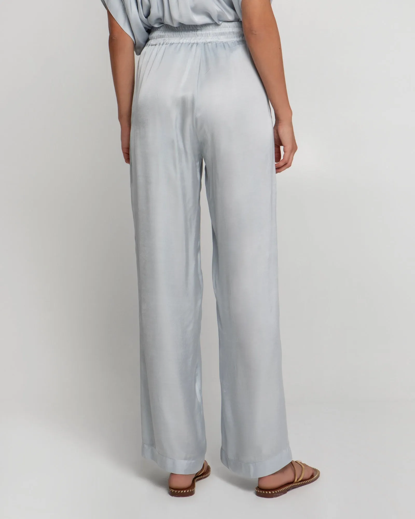 ALETTA Pants light-grey/blue