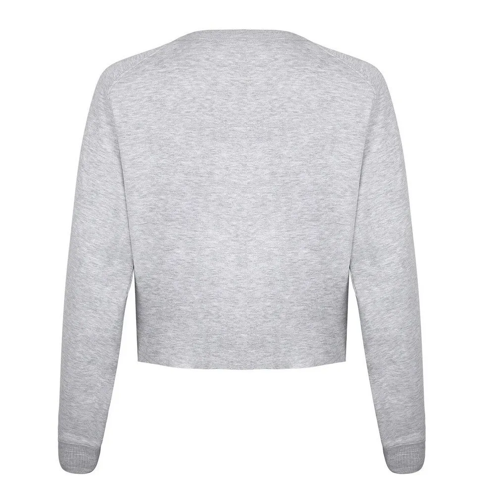 Alice In Wonderland Womens/Ladies We´re All Mad Crop Sweatshirt