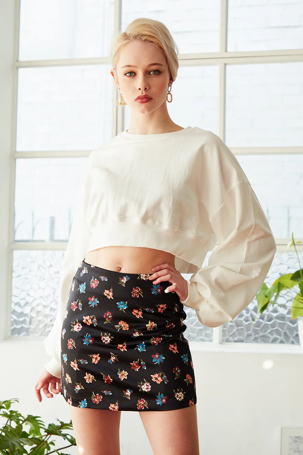 Alina Cropped Sweatshirt