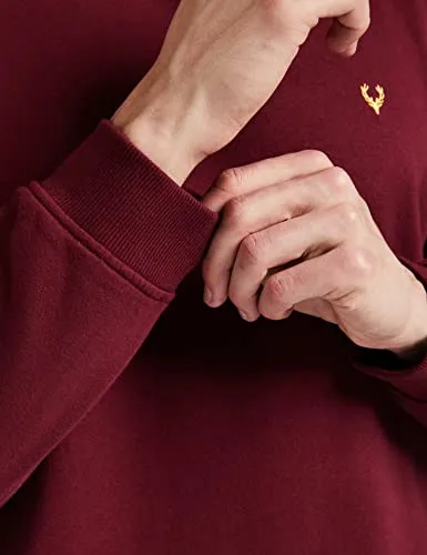 Allen Solly Men Casual Cotton Sweatshirt(ASSTORGPM88973_Maroon_L)