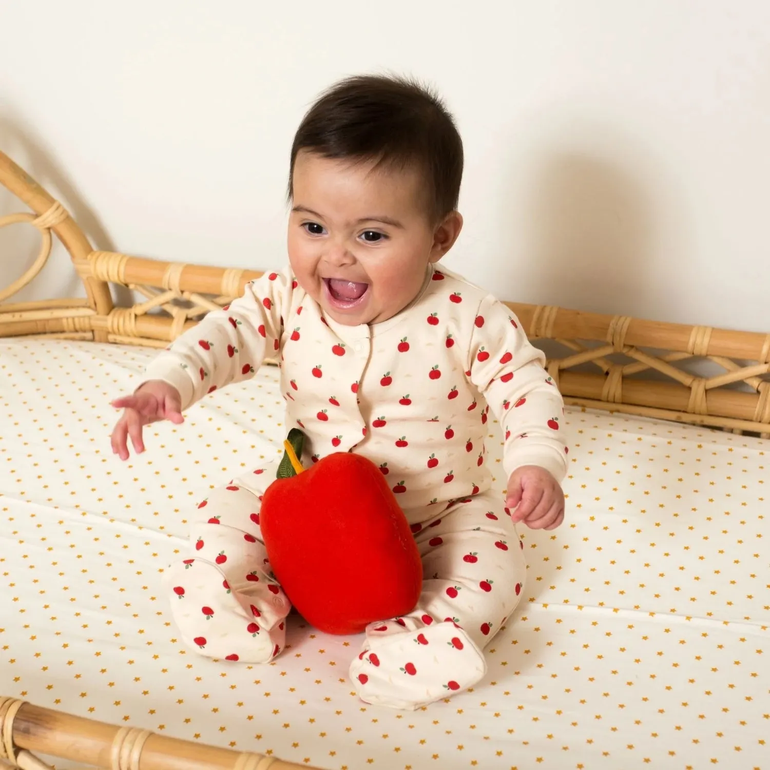 Apple Of My Eye | Babygrow Sleepsuit | GOTS Organic Cotton