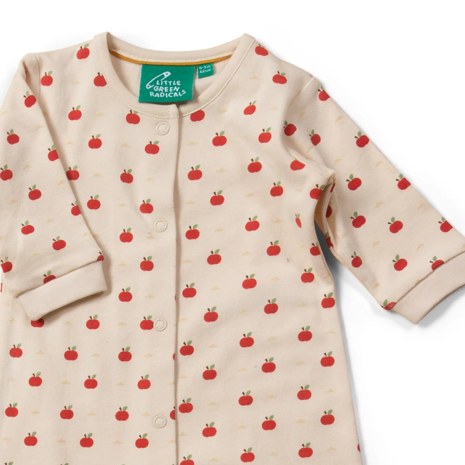 Apple Of My Eye | Babygrow Sleepsuit | GOTS Organic Cotton