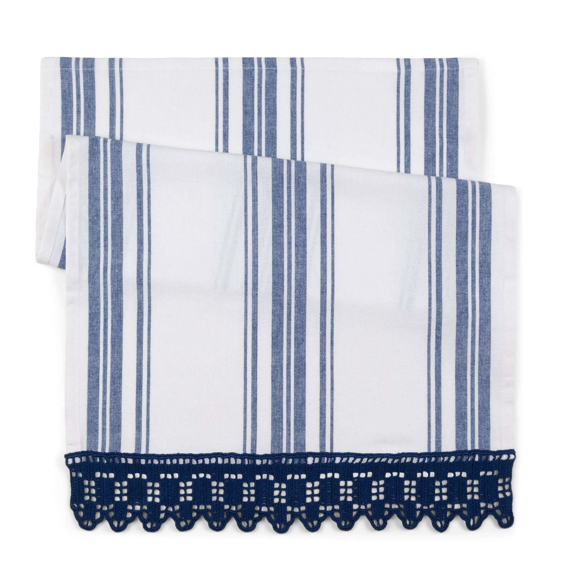 Aunt Crochet Lydia's Lace Edged dish towels