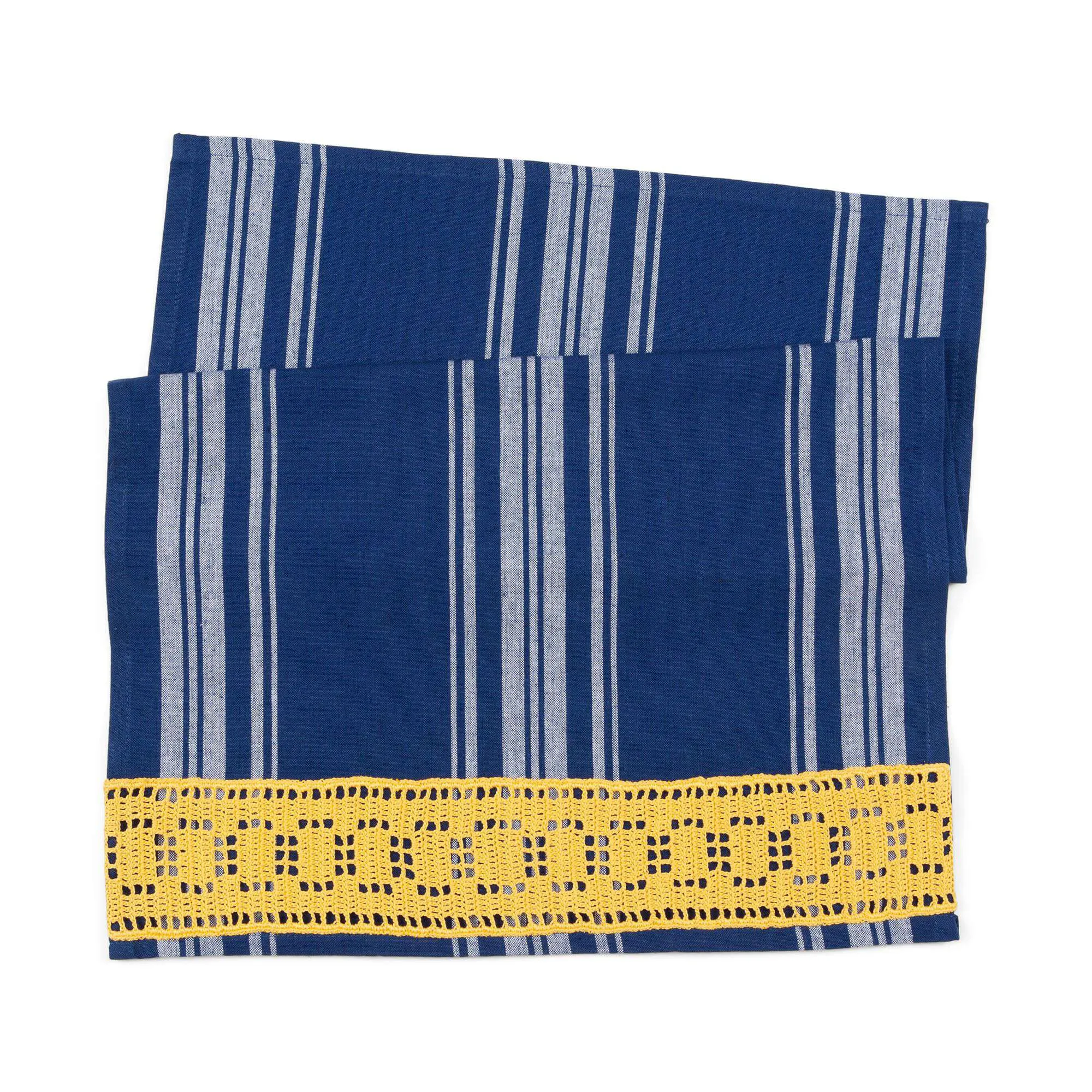 Aunt Crochet Lydia's Lace Edged dish towels