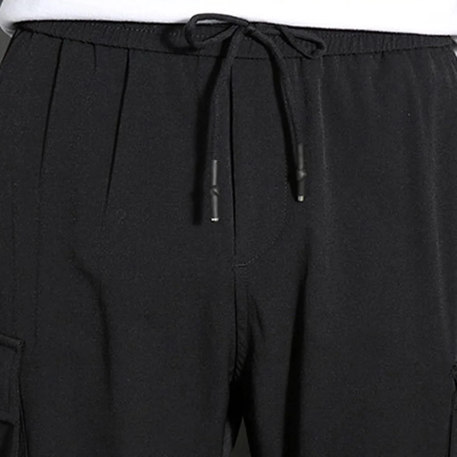 Cargo Pants for Men Big and Tall, 2023 Men's Heavyweight Cargo Fleece Sweatpants Stretch Elastic Waist Jogger Sports