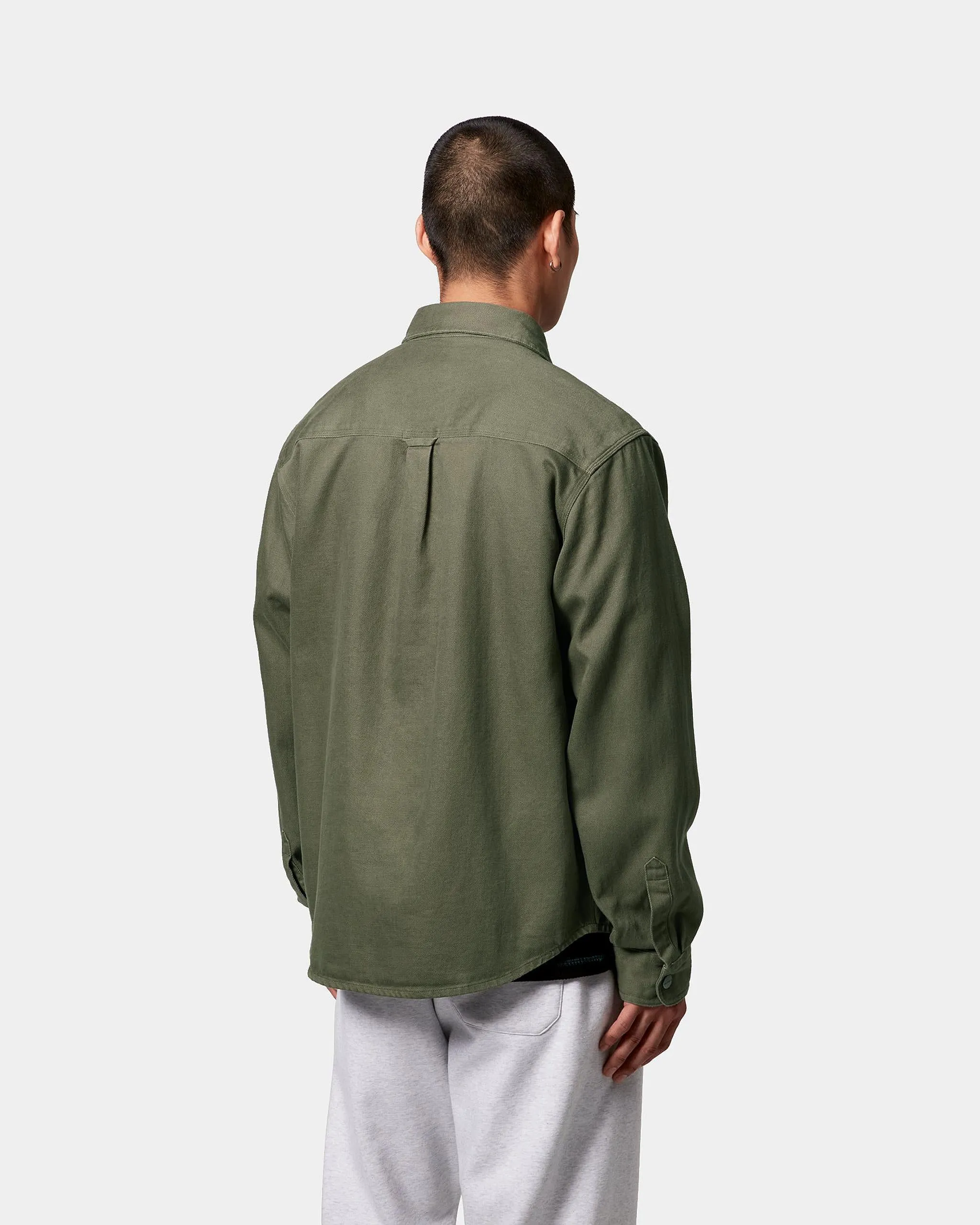 Carhartt WIP Crawford Shirt Jacket - Dollar Green
