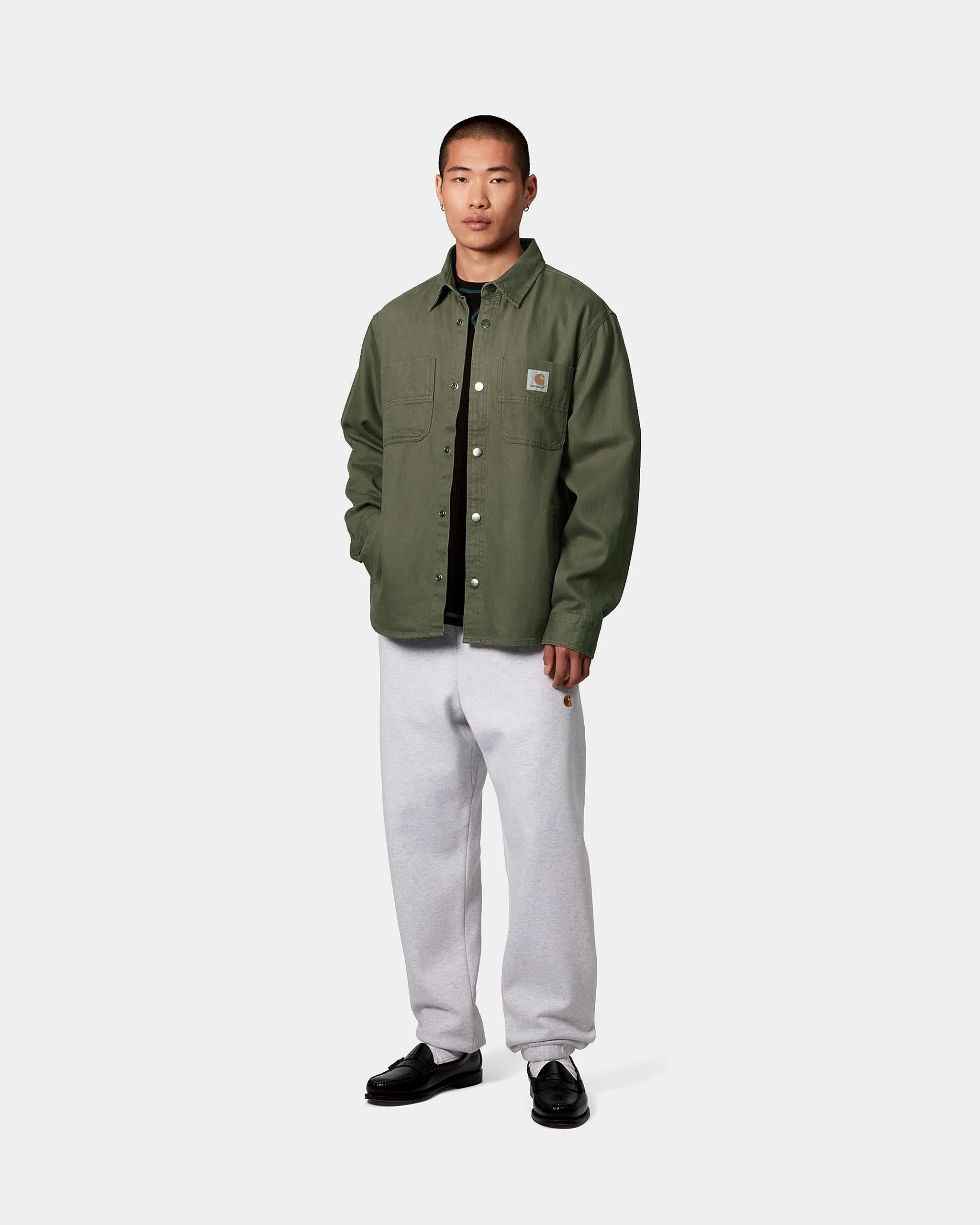 Carhartt WIP Crawford Shirt Jacket - Dollar Green