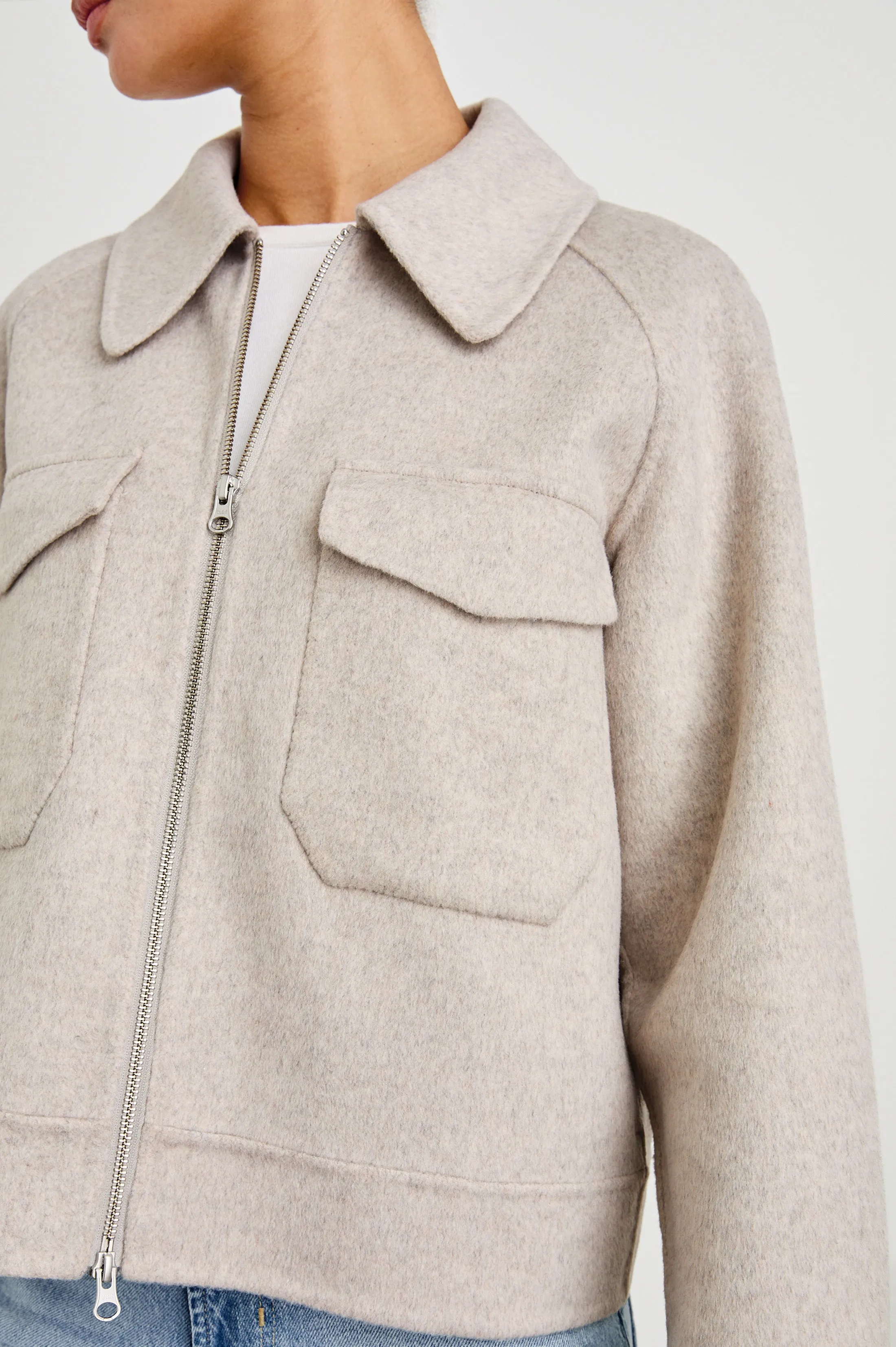 CHEYENNE JACKET - OATMEAL