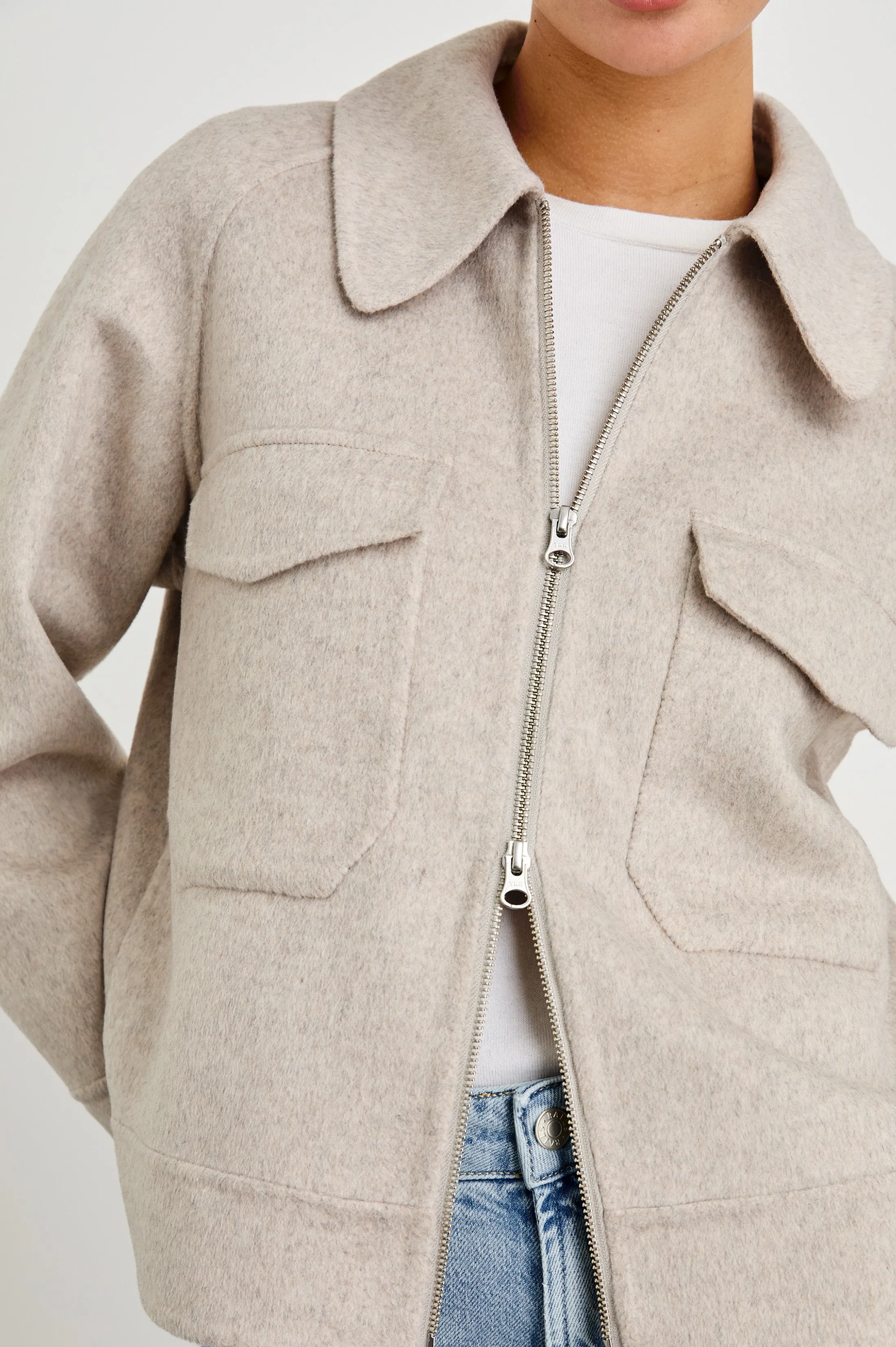 CHEYENNE JACKET - OATMEAL