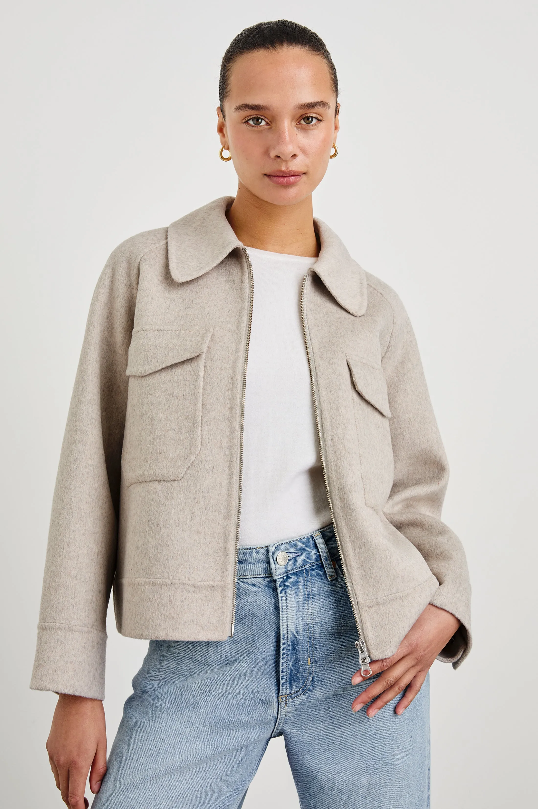 CHEYENNE JACKET - OATMEAL