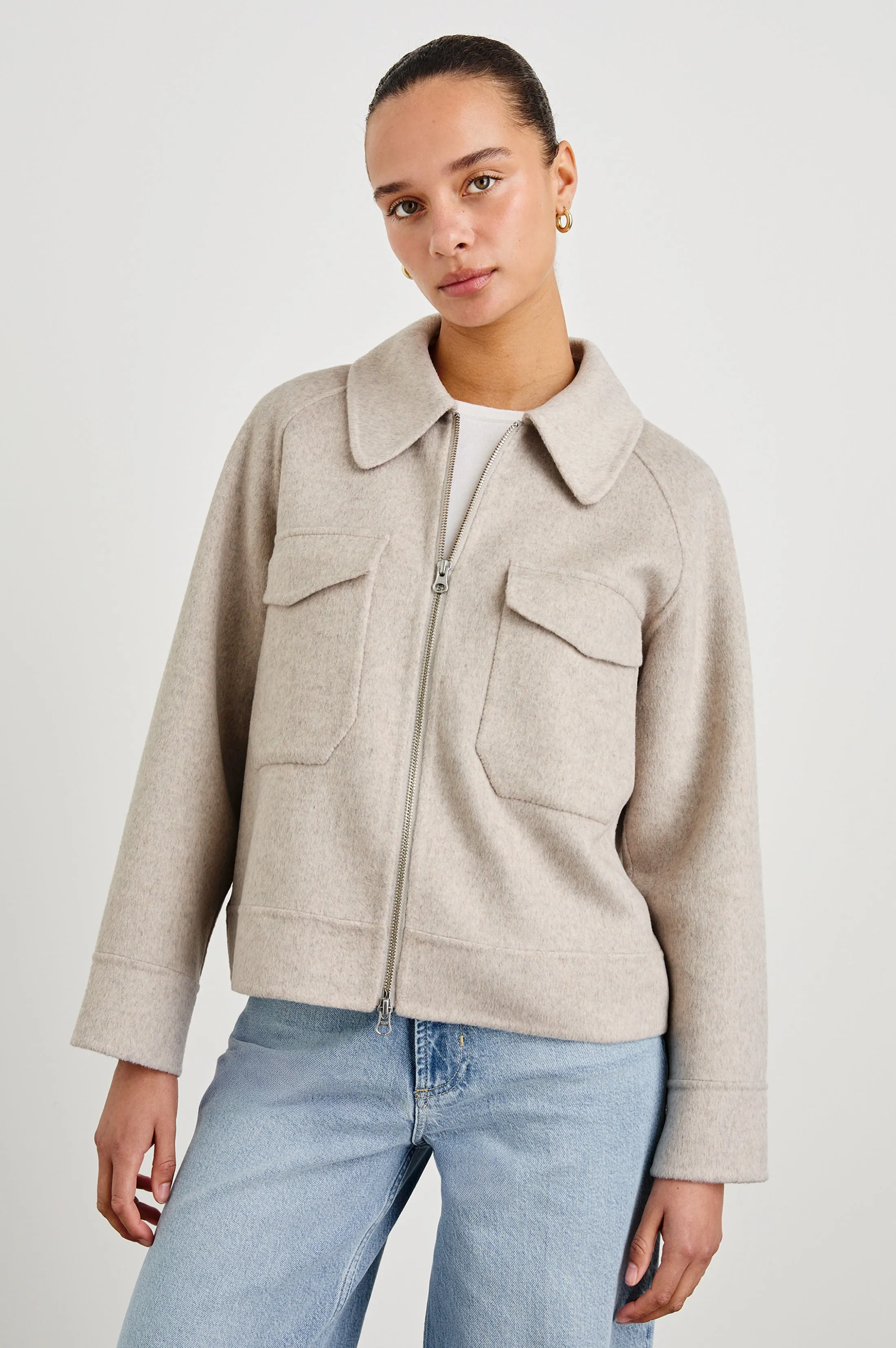 CHEYENNE JACKET - OATMEAL