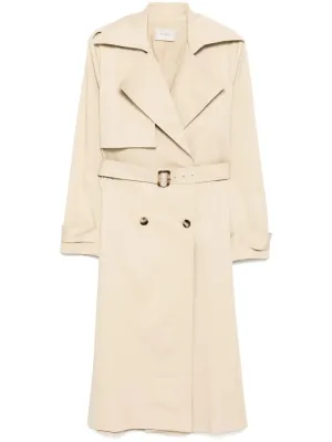 Classic Trench Coat in Champagne