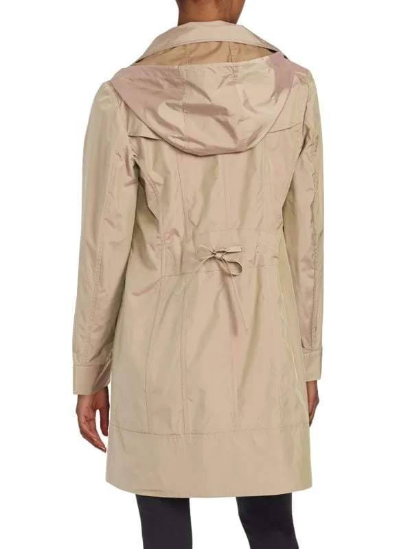 Cole Haan Eggplant Folding Raincoat