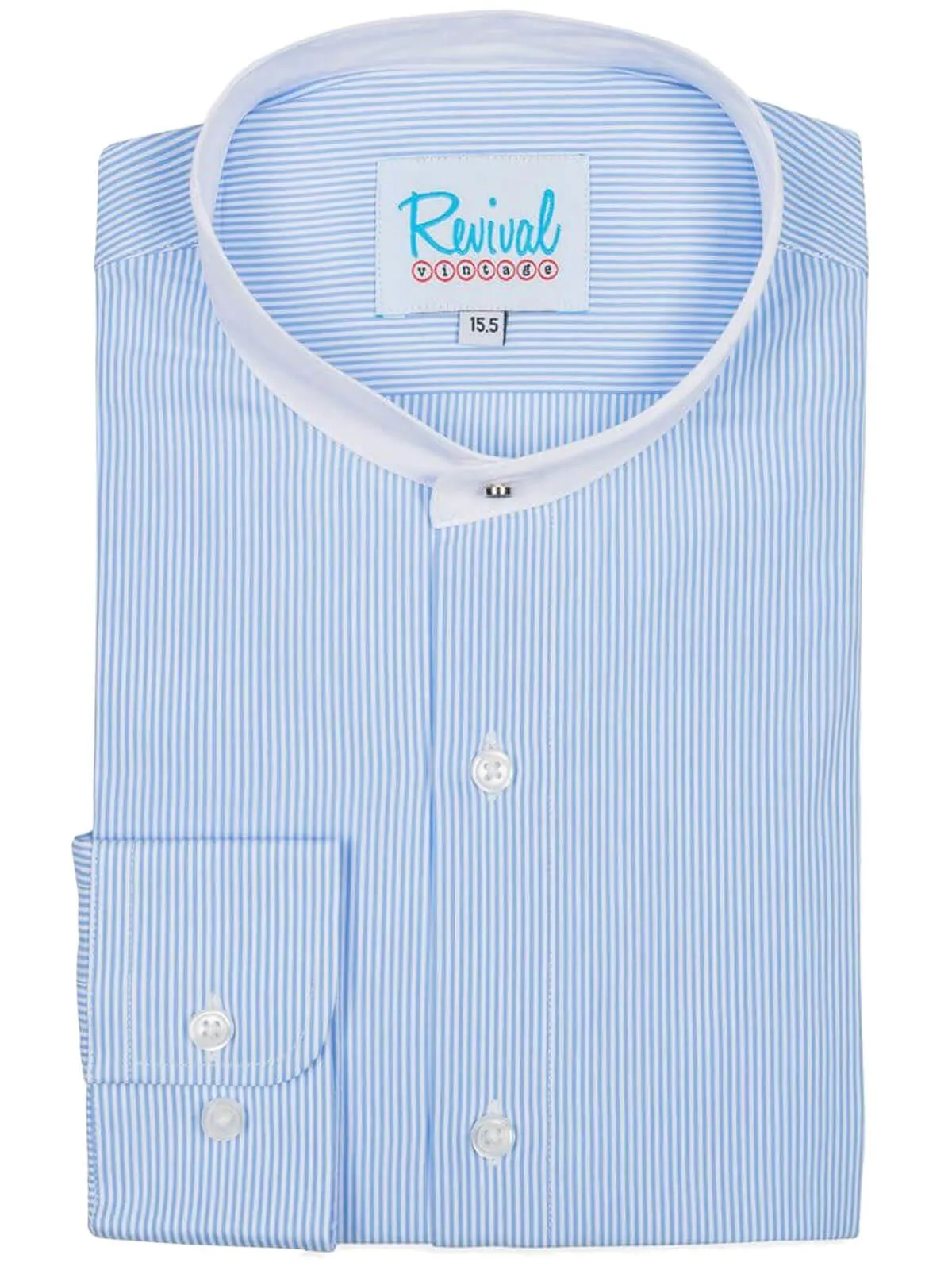 Collarless Grandad Shirt Seconds with Tiny Flaws