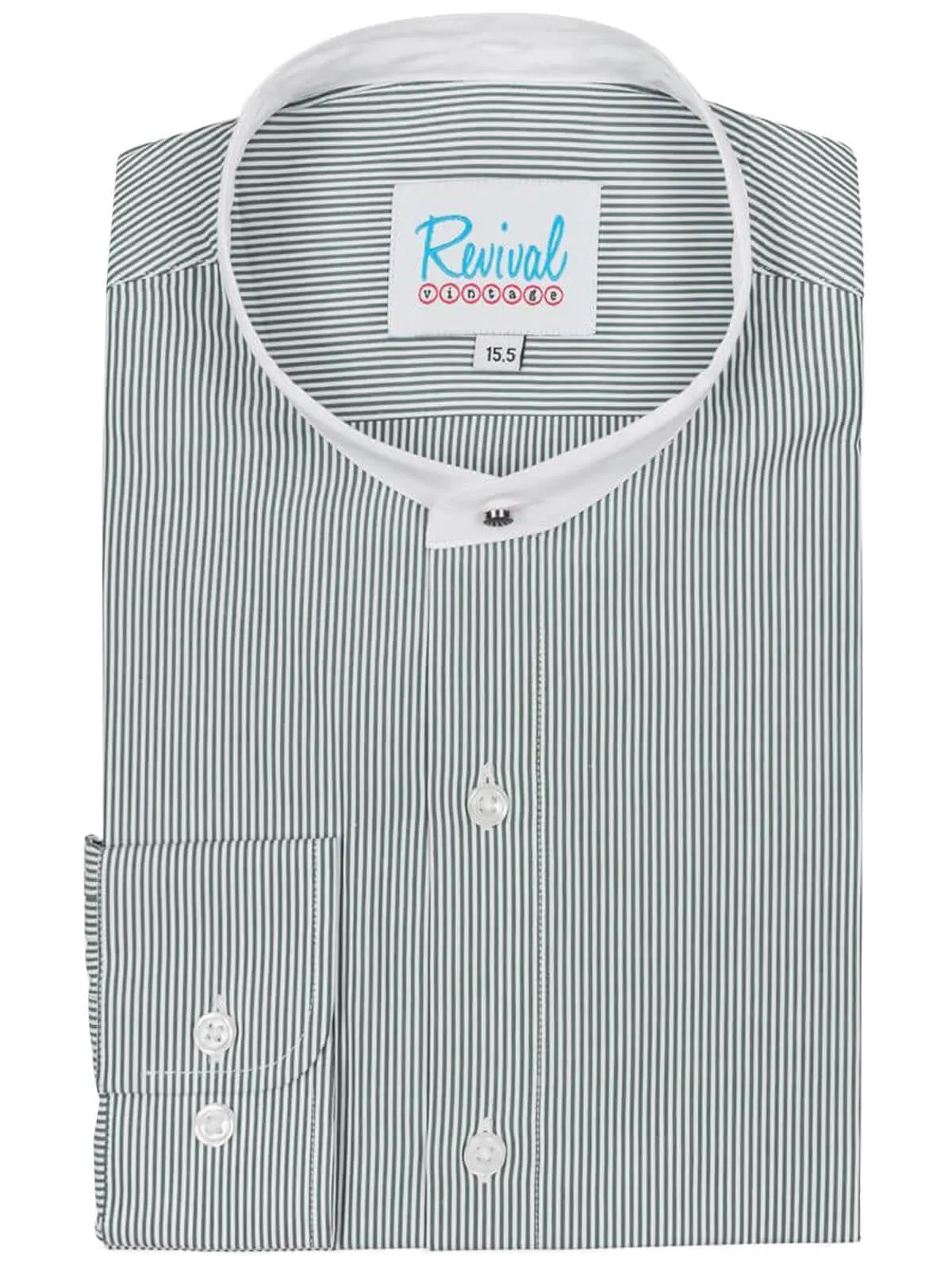 Collarless Grandad Shirt Seconds with Tiny Flaws