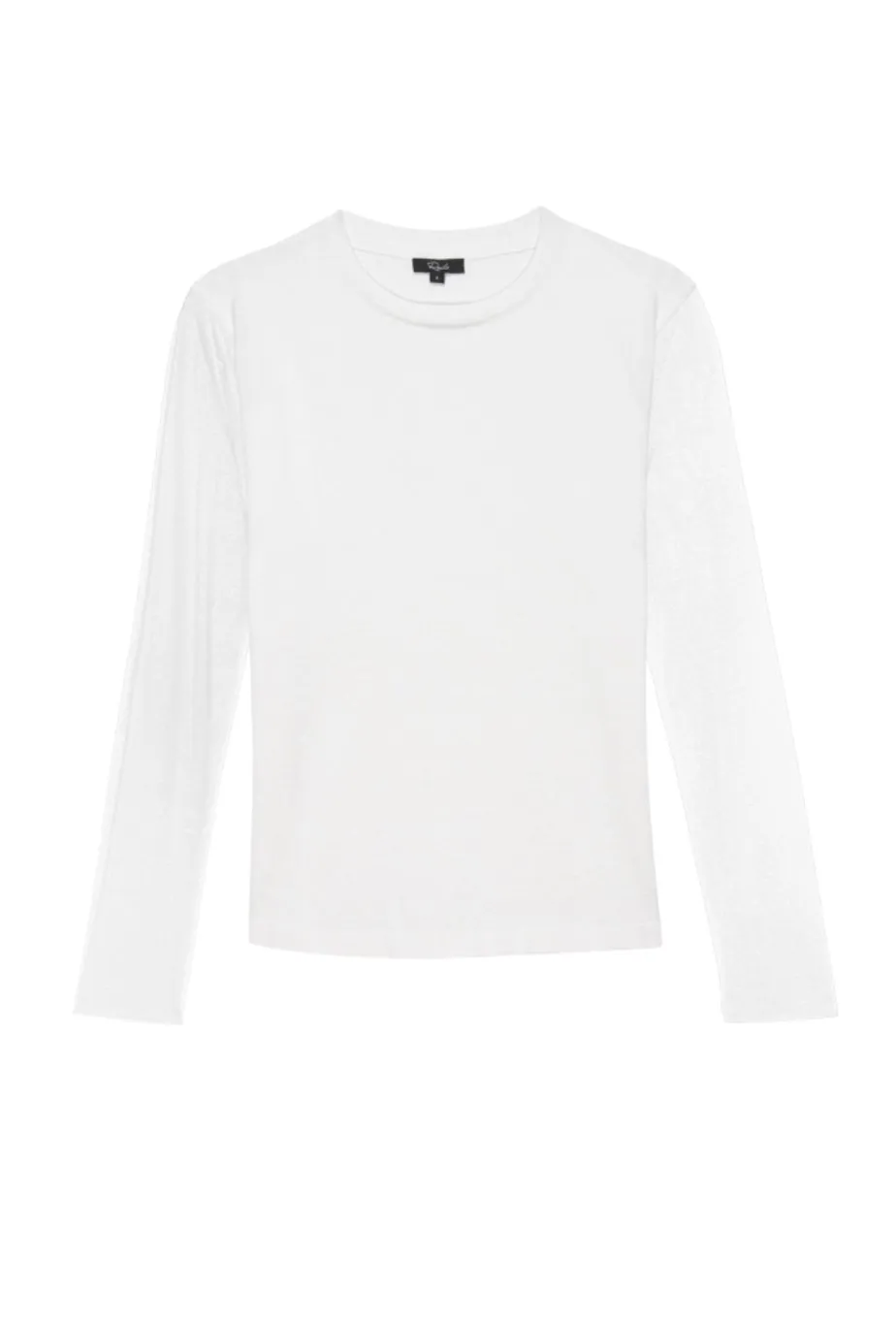 Cotton-Cashmere Long Sleeve Tee