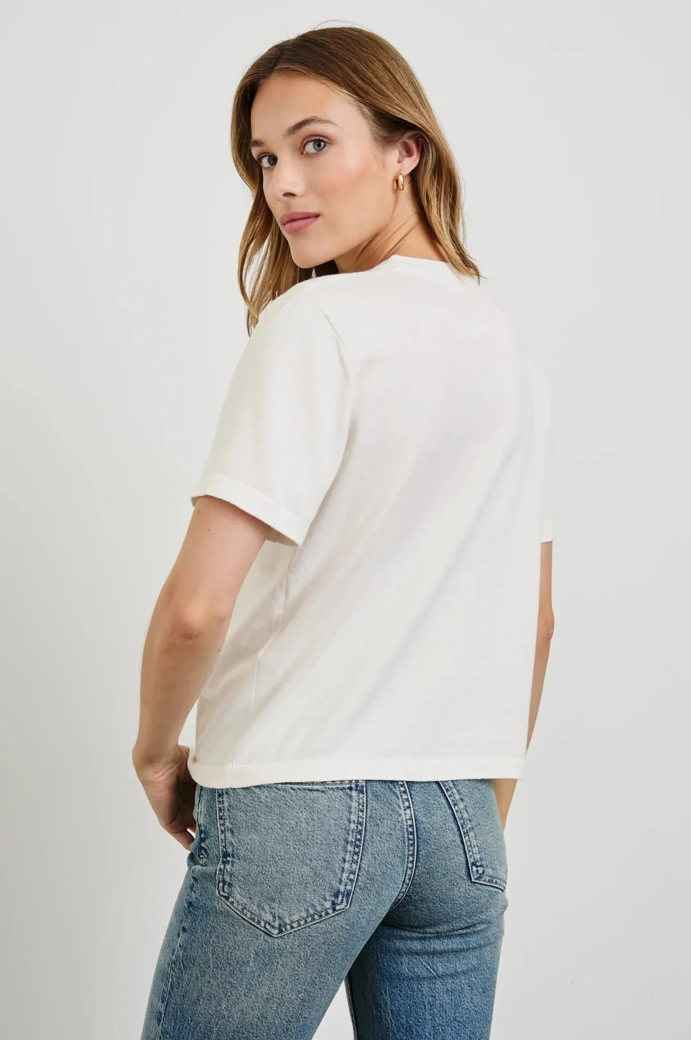 Cotton-Cashmere T-Shirt