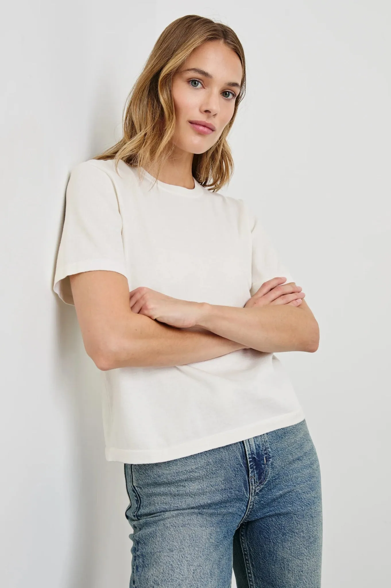 Cotton-Cashmere T-Shirt