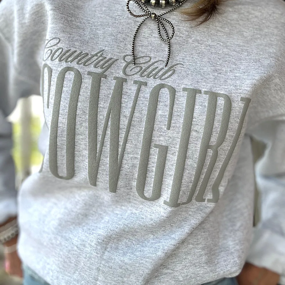 Country Club Cowgirl Sweatshirt