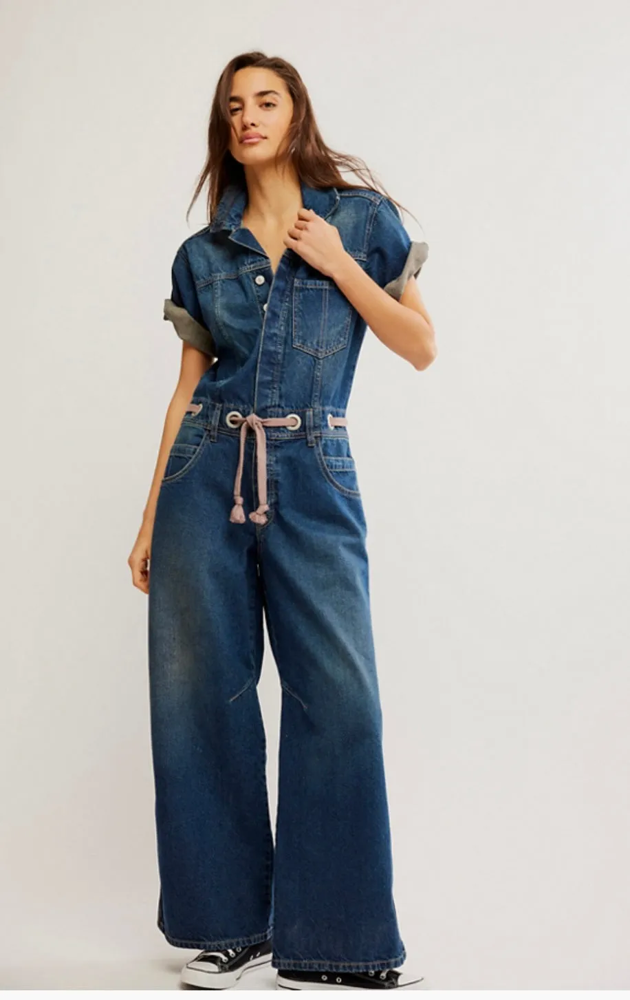 Edison Wide Leg Overall