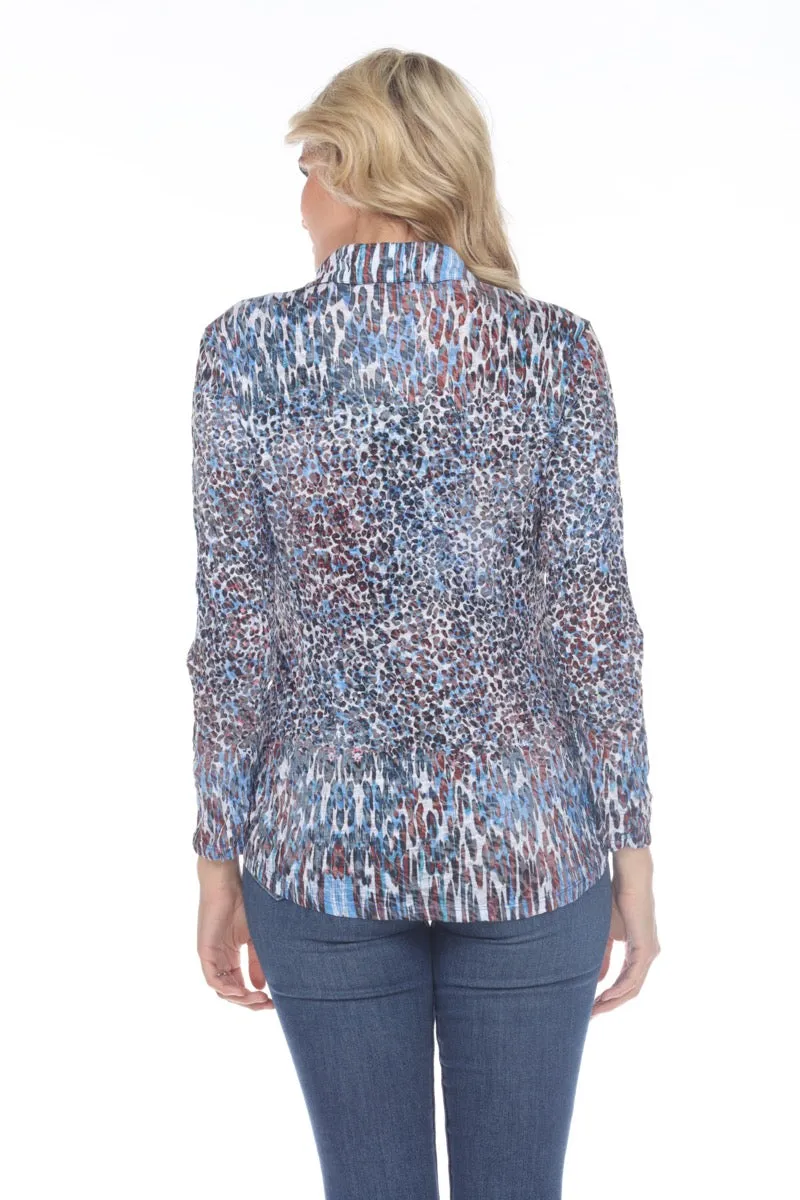 Elle Cardigan - Animal Spots
