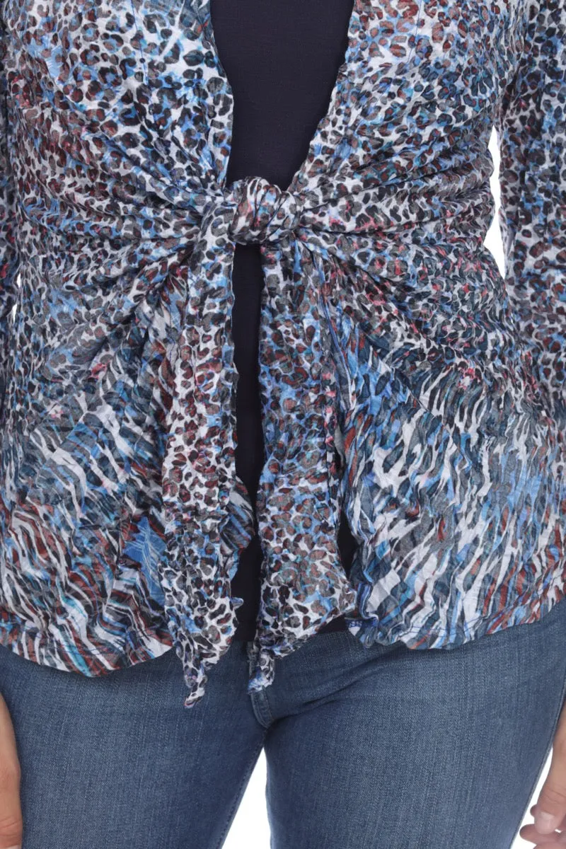 Elle Cardigan - Animal Spots