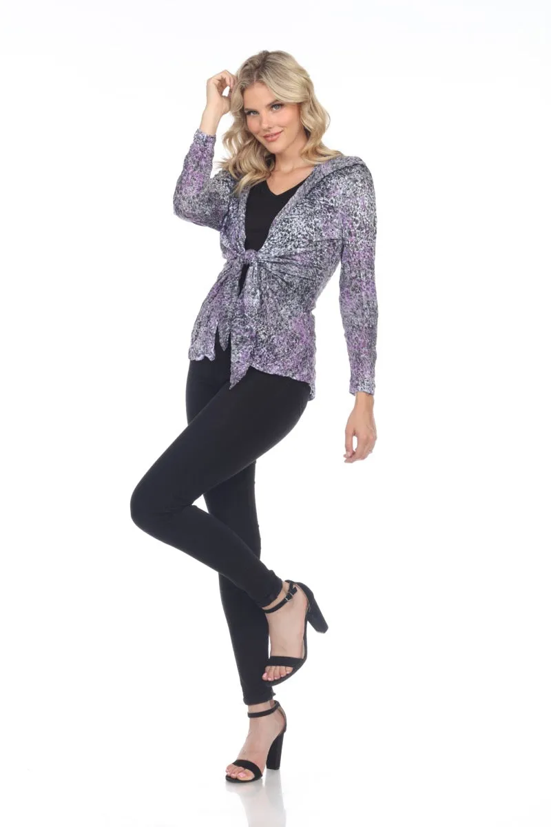 Elle Cardigan - Violet Impact