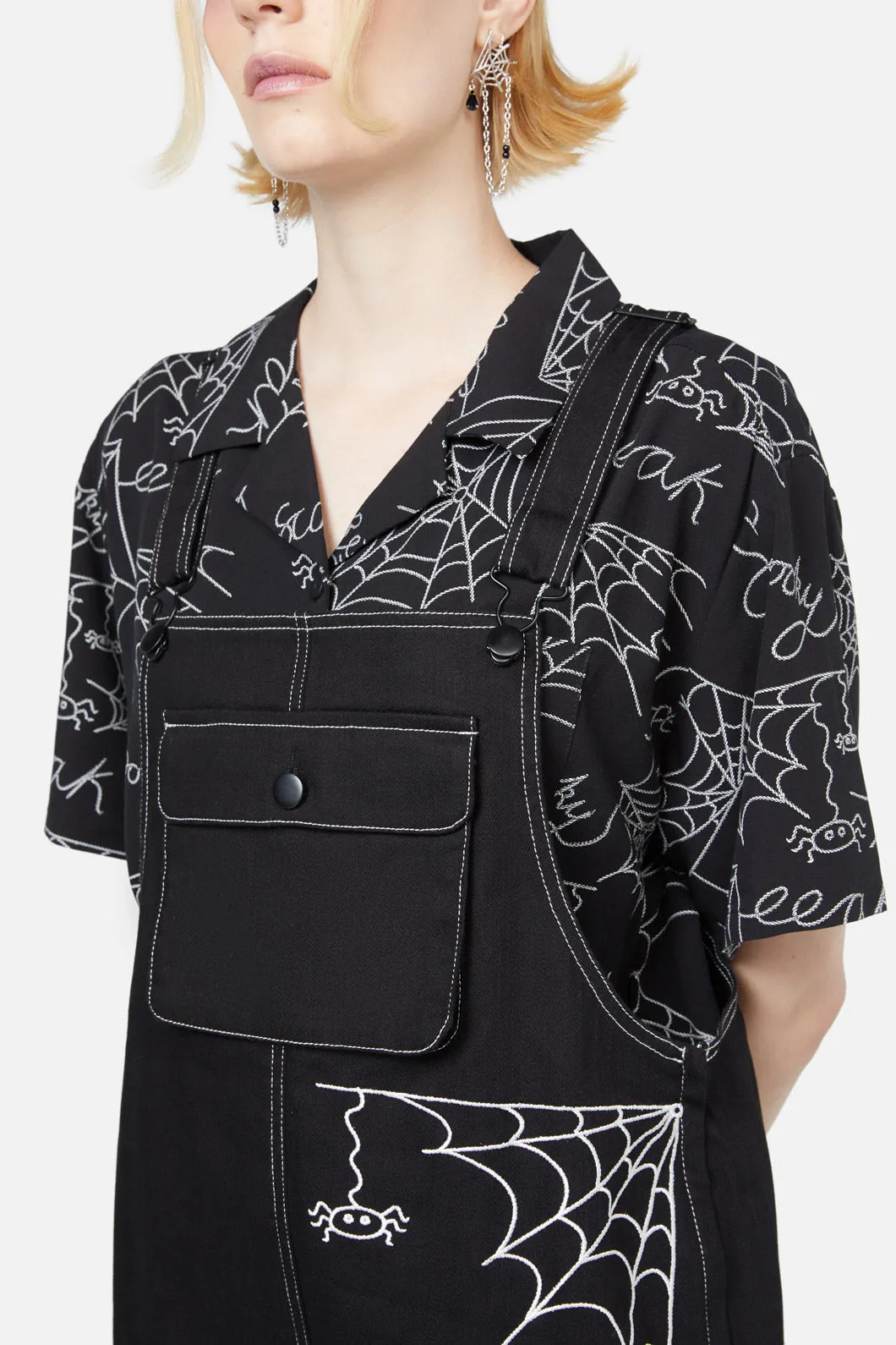 Elm Embroidery Overalls