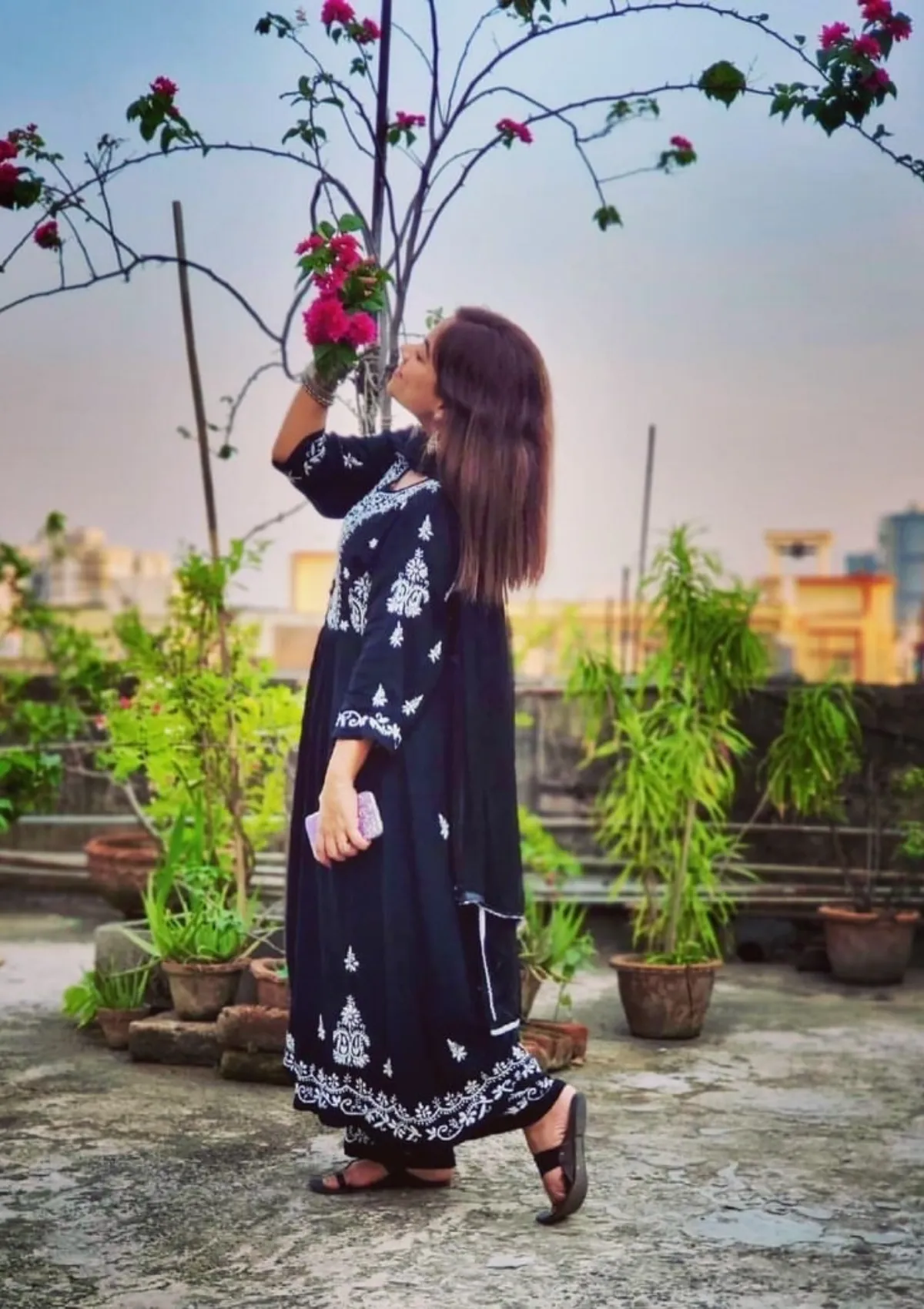 Gulnar Modal Anarkali Set