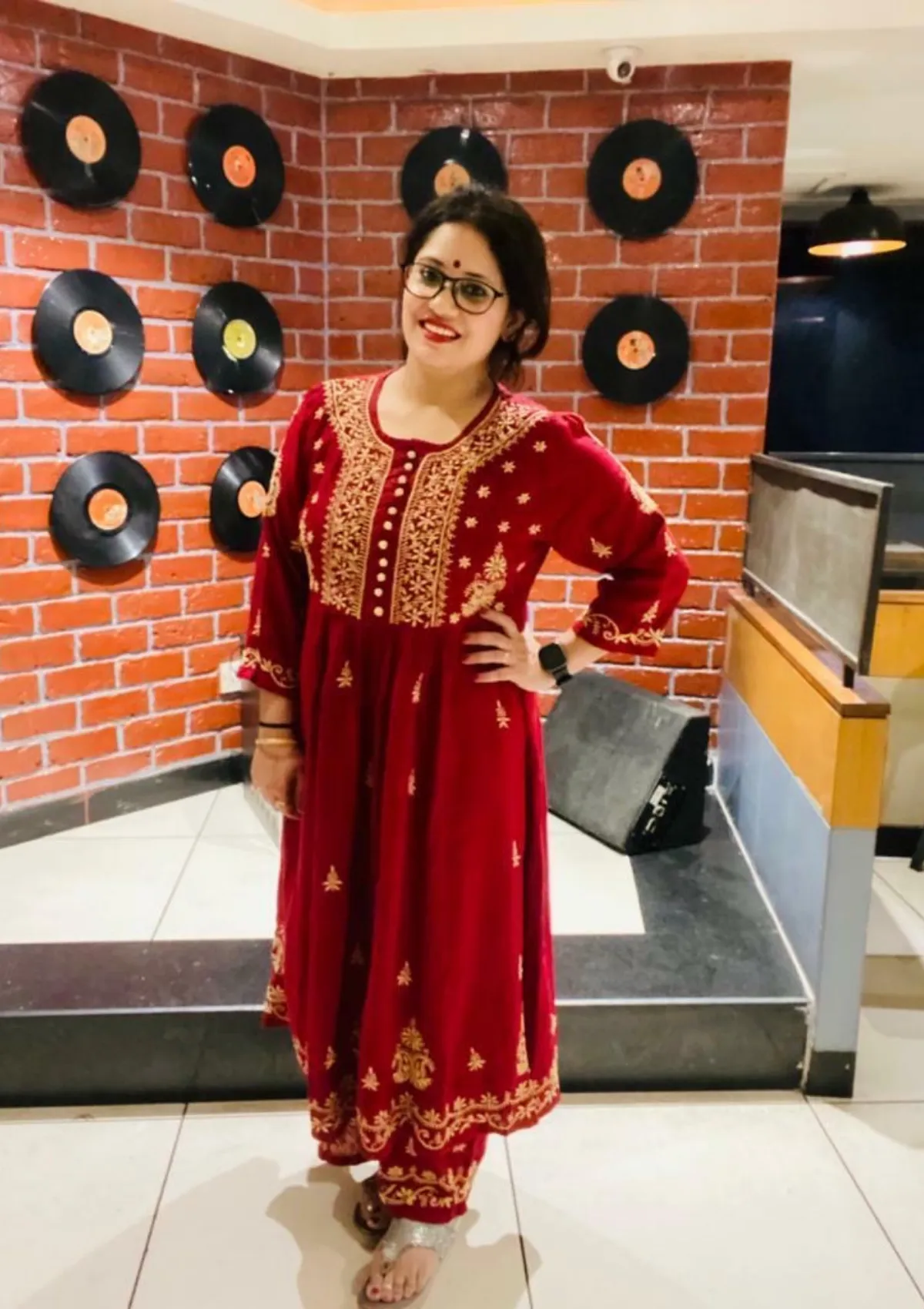 Gulnar Modal Anarkali Set