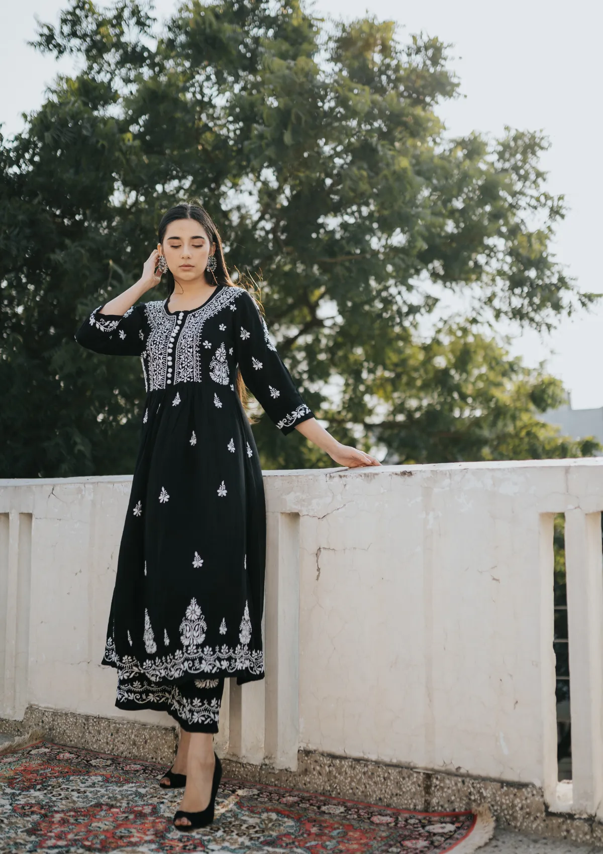 Gulnar Modal Anarkali Set