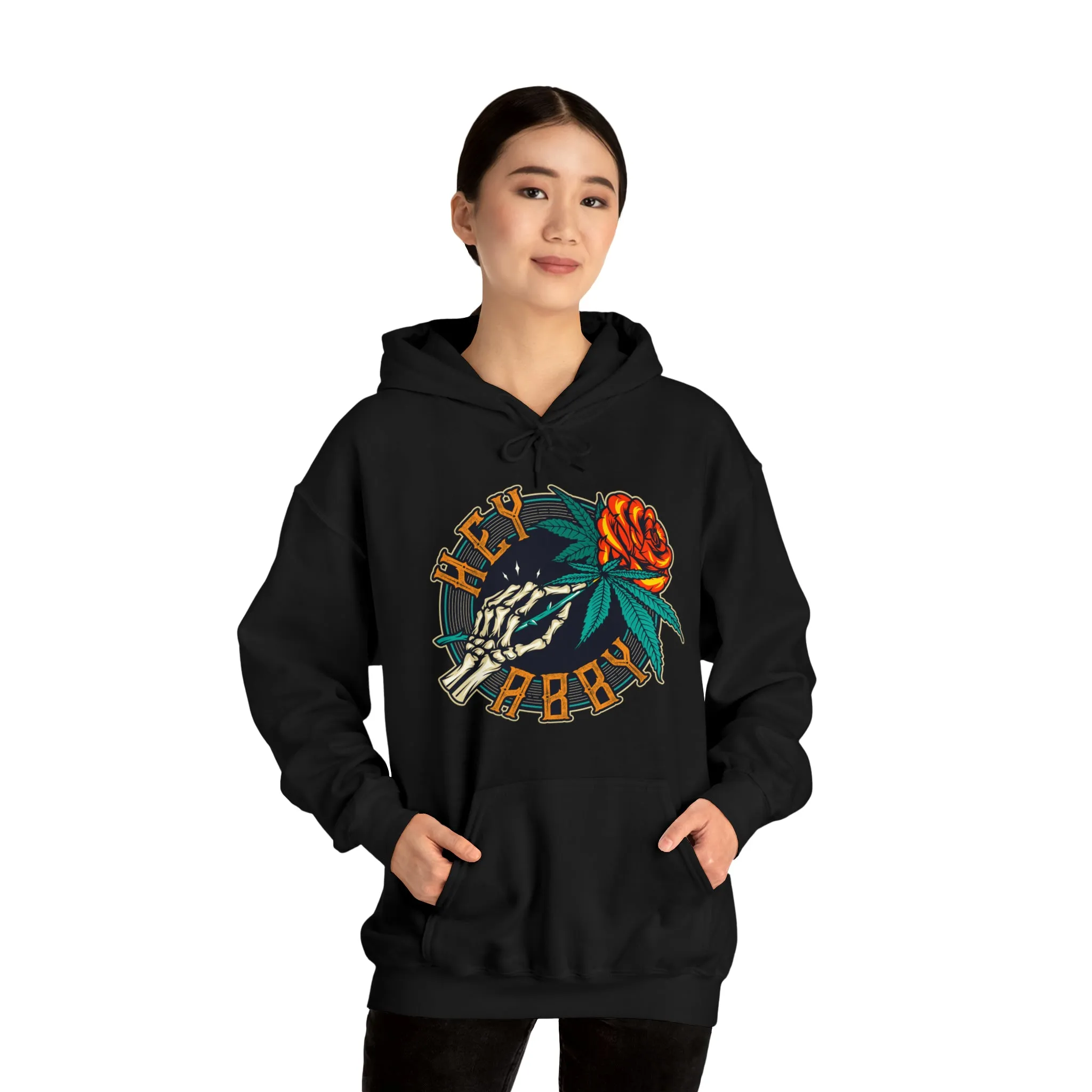 Hey abby Halloween Theme Hoodie Spirit Edition