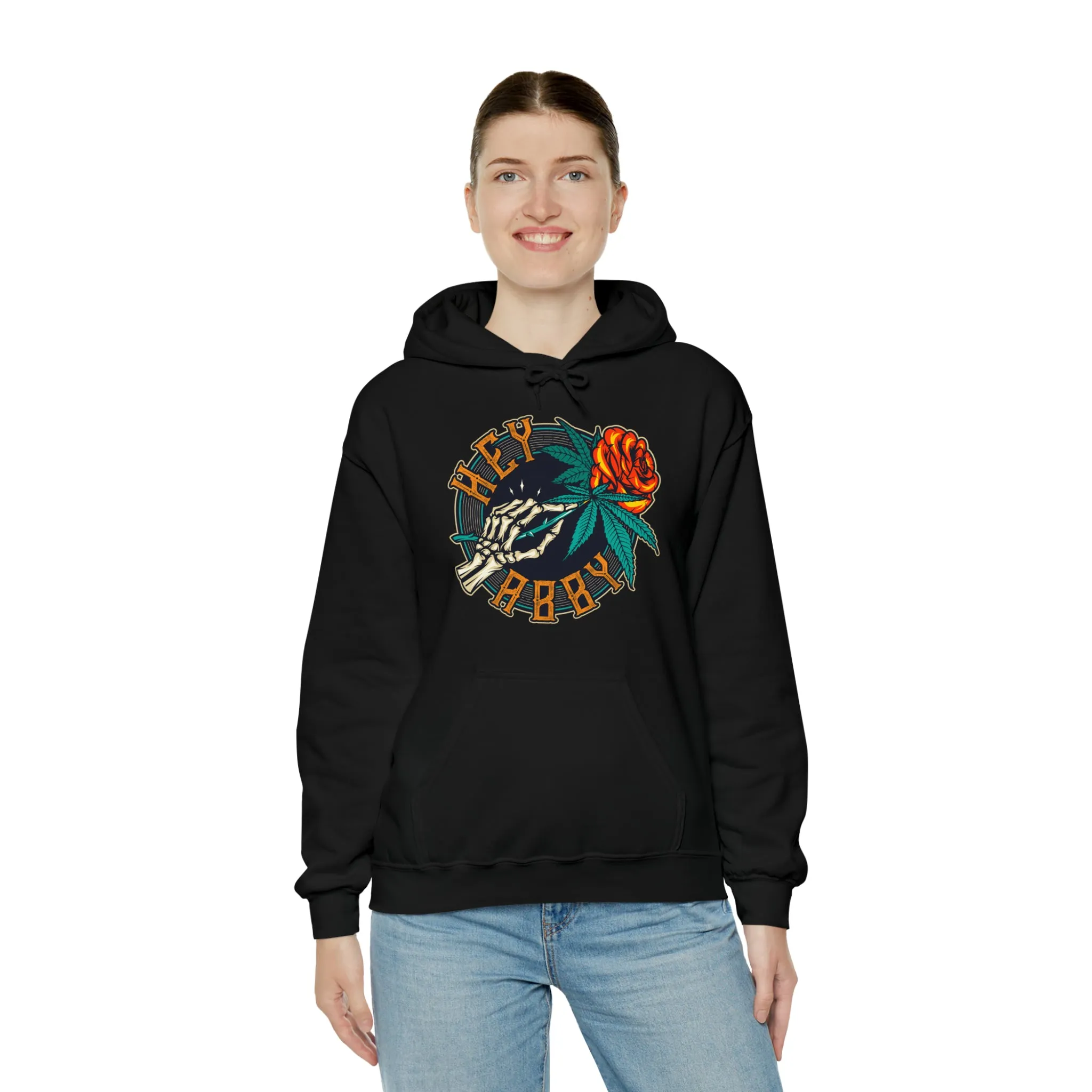 Hey abby Halloween Theme Hoodie Spirit Edition
