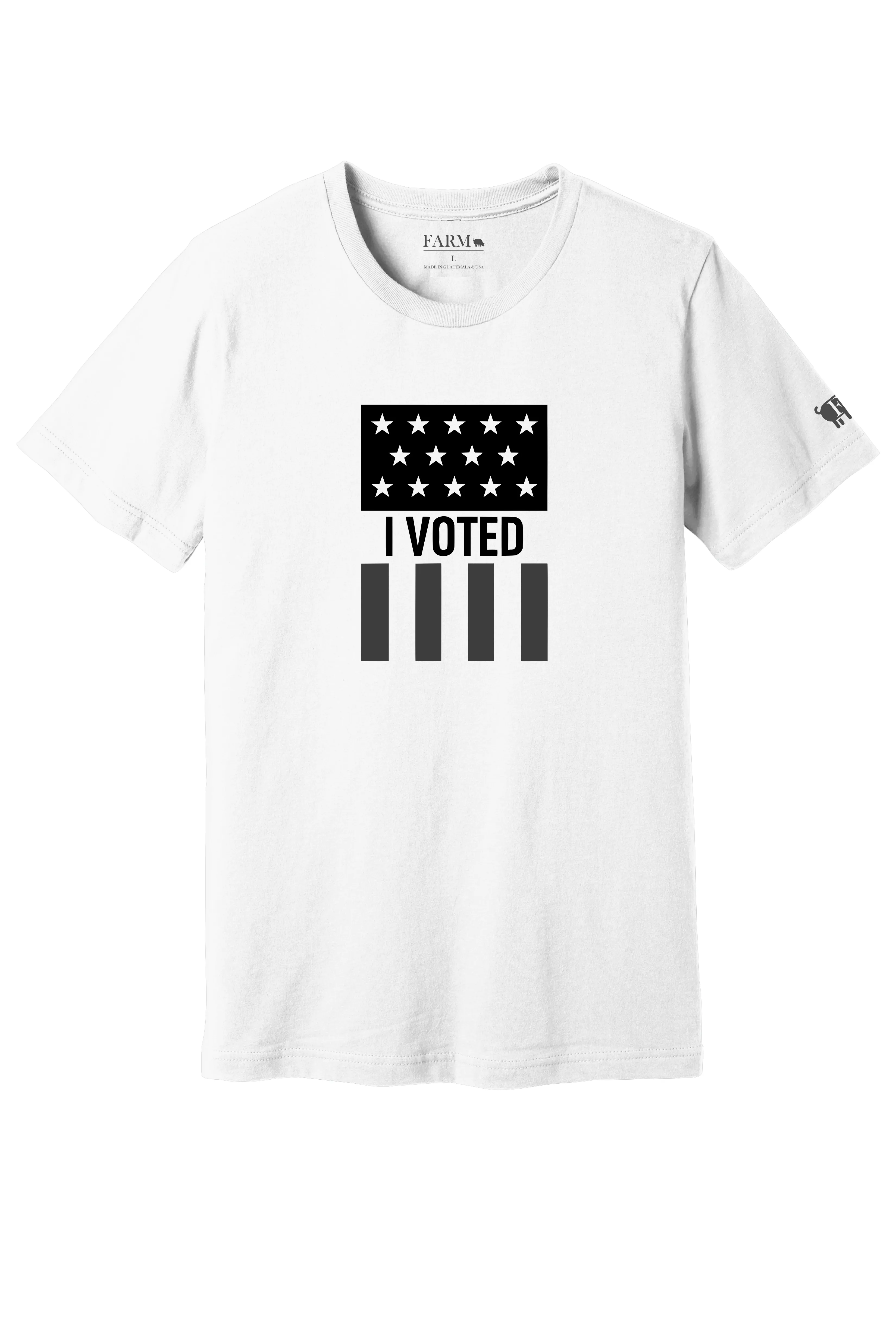 I VOTED Action Matters T-Shirt Adult