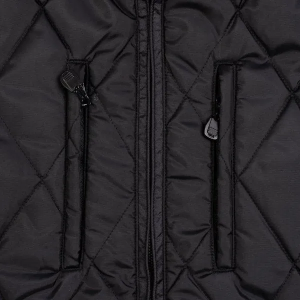 Iron Heart IHJ-79-BLK  Primaloft® Gold Quilted Rider's Jacket