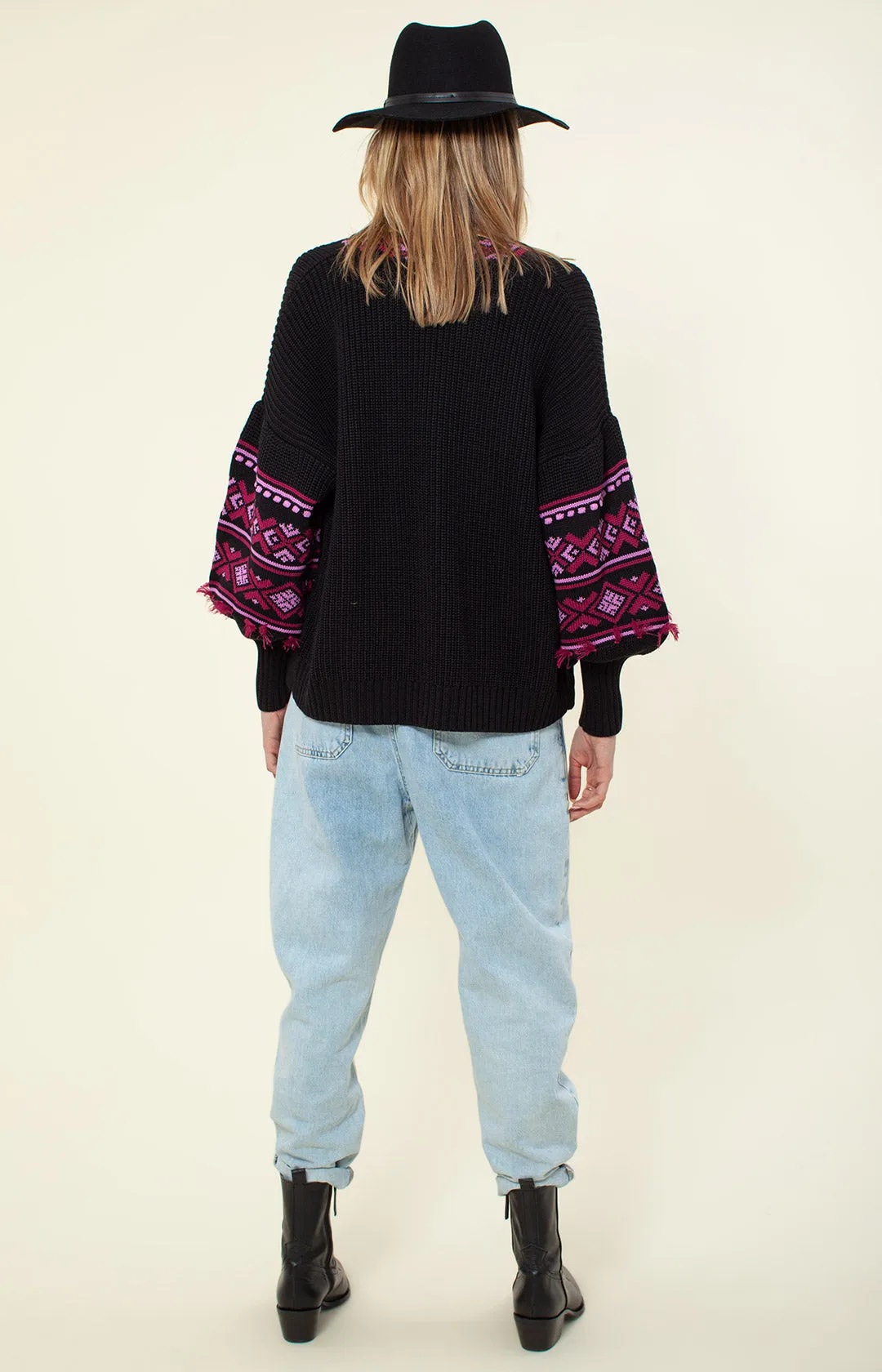 Isabelle Jacquard Sweater