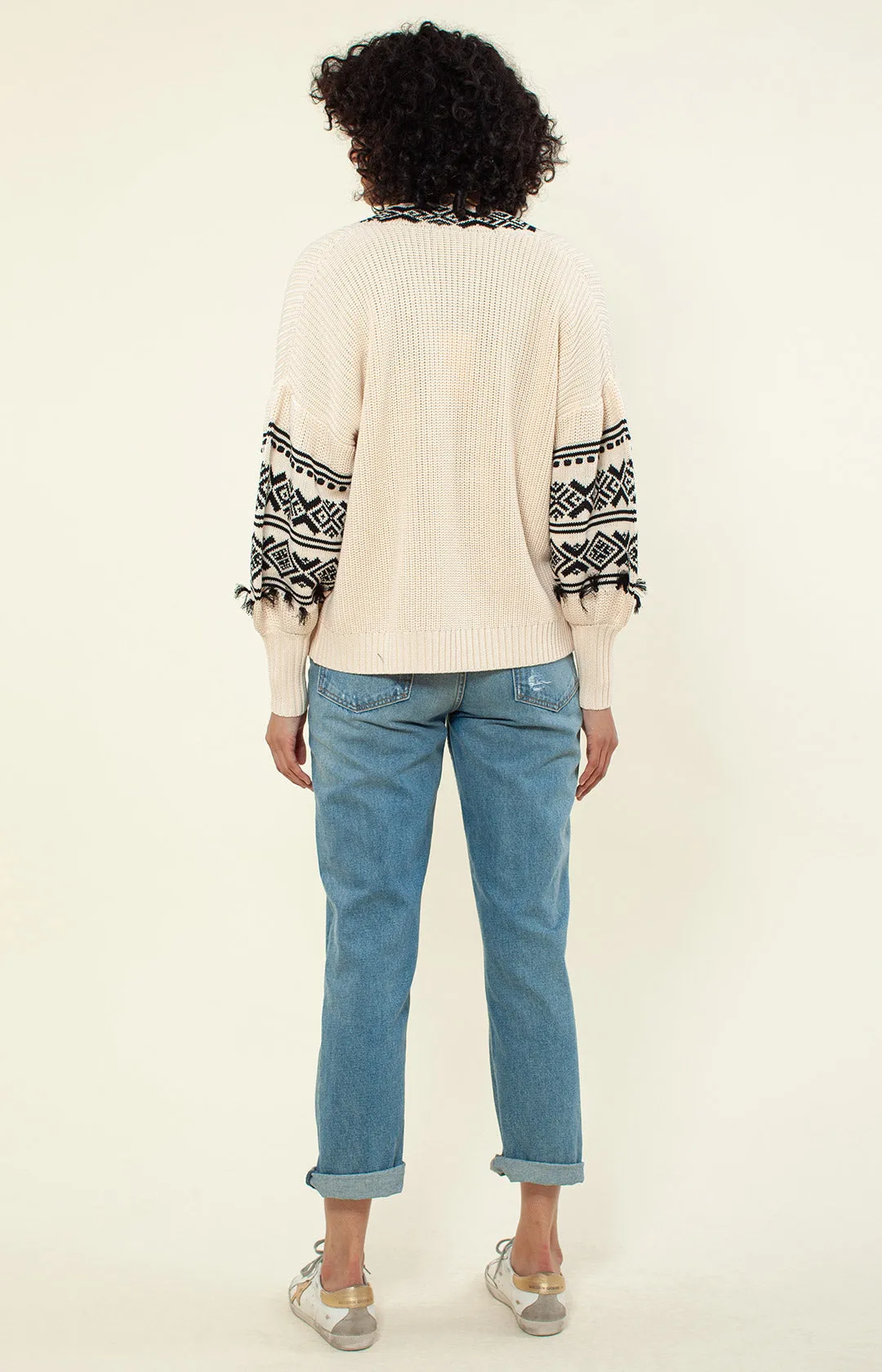 Isabelle Jacquard Sweater
