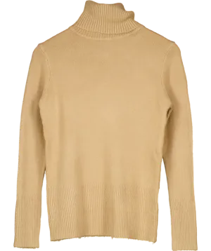 LAW & CO Brown Ciao Milano Rita Roll Neck Essential Chocolate One Size