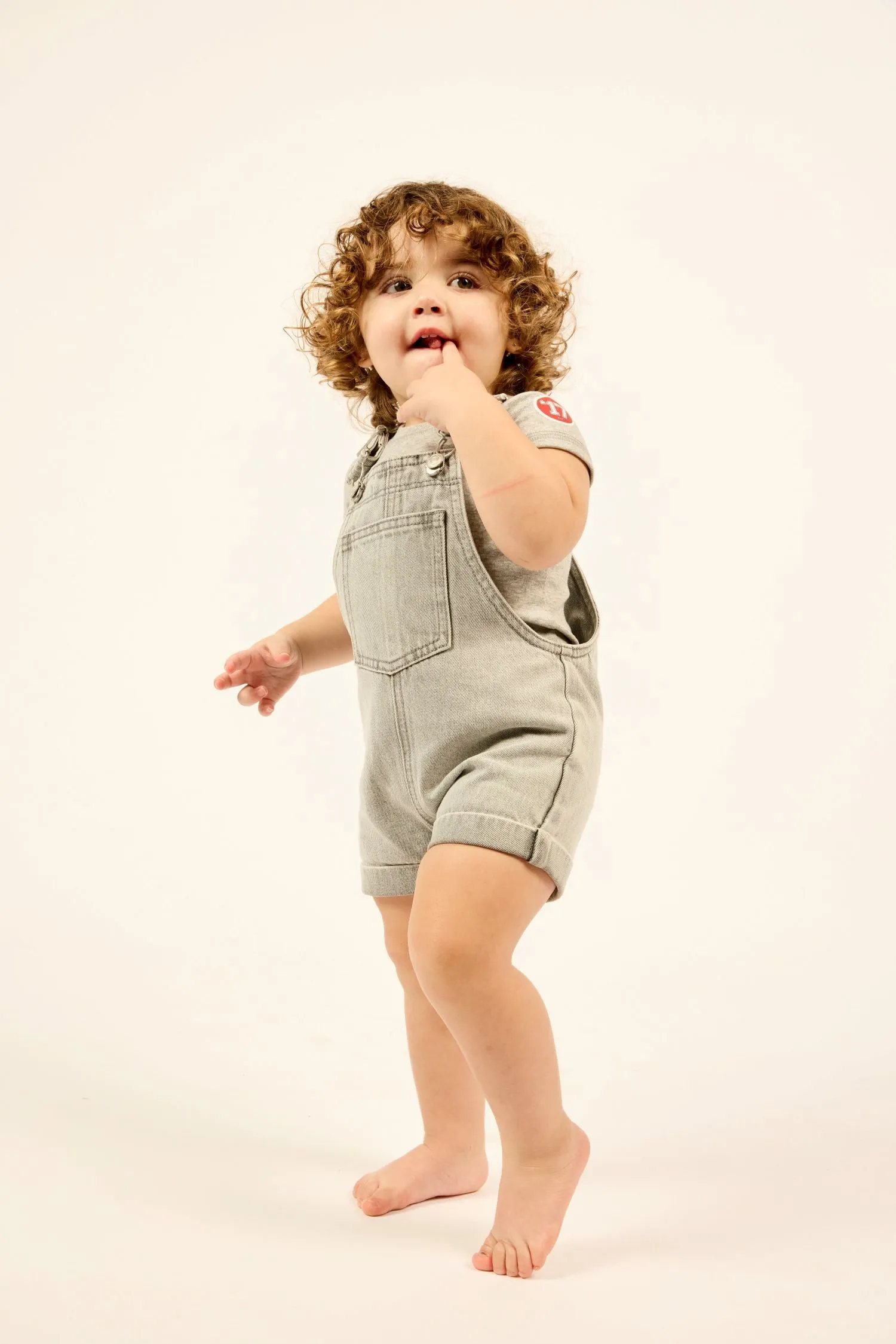 LITTLE PARNI DENIM OVERALLS