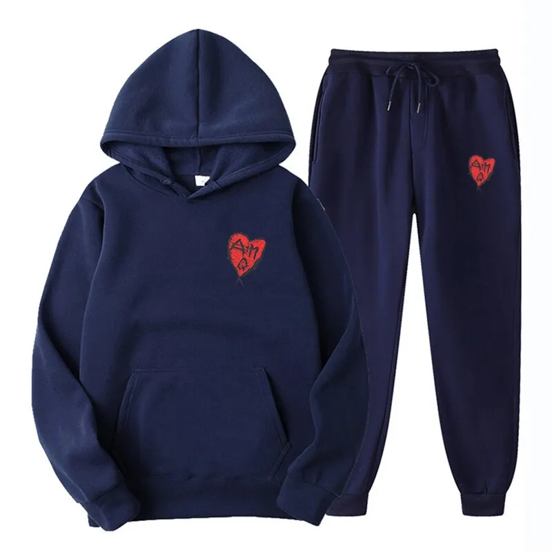 Luxury Mens Hooded Tracksuit
