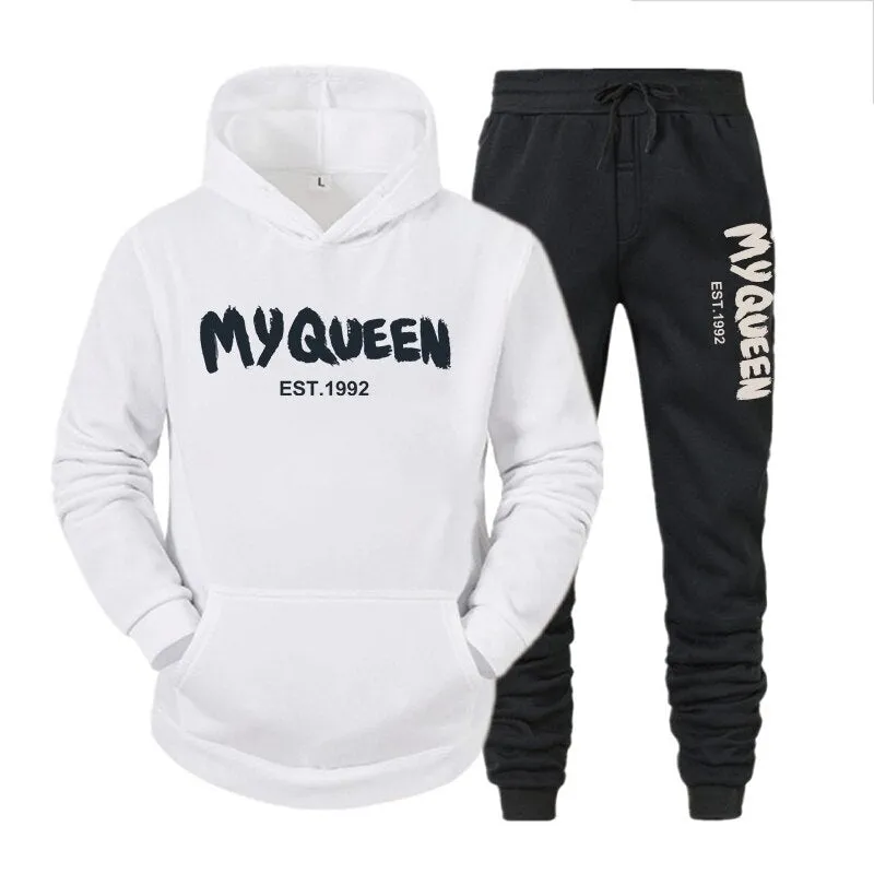 Luxury Mens Hooded Tracksuit
