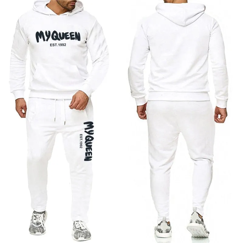 Luxury Mens Hooded Tracksuit