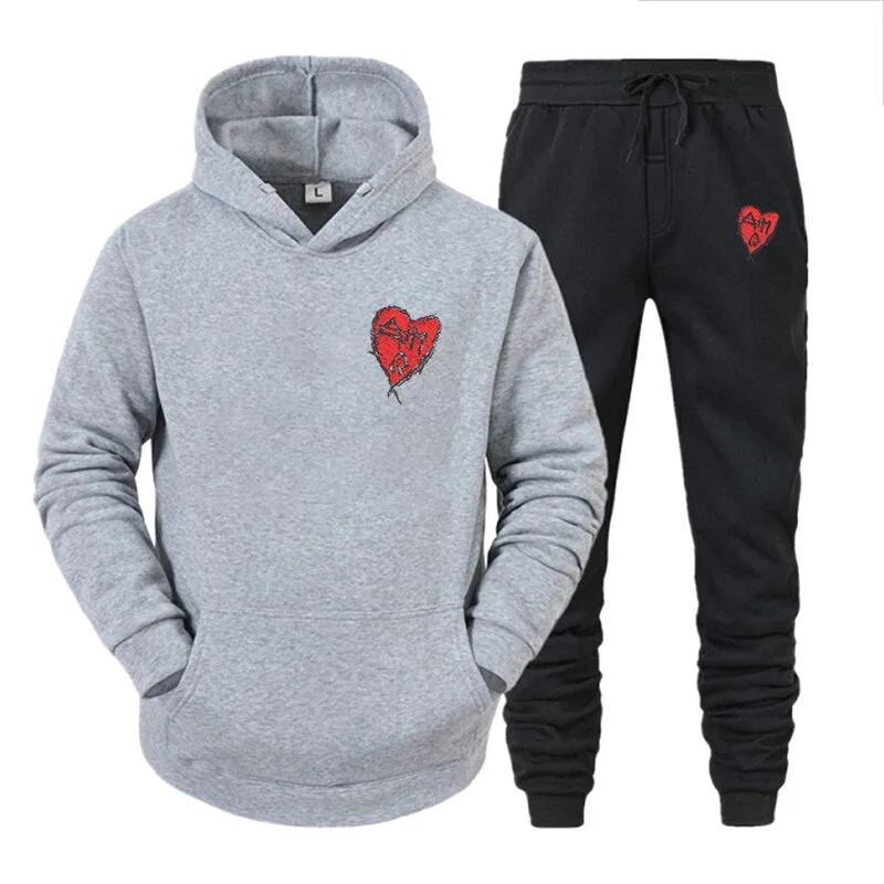 Luxury Mens Hooded Tracksuit
