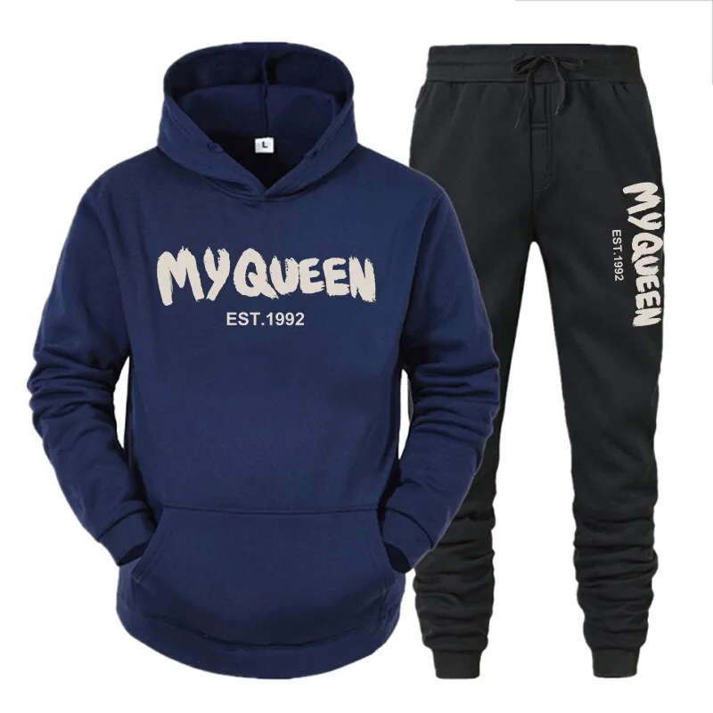 Luxury Mens Hooded Tracksuit