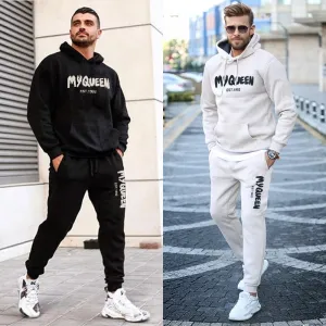 Luxury Mens Hooded Tracksuit